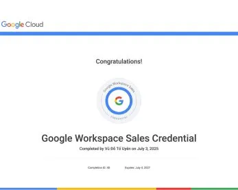 Sản phẩm Google Workspace Sales Credential 9 rd9wvc9sw3xqvkcxh0p30rry3m9b9v318gh8yy4420 — Công Ty TNHH Công Nghệ Mật Mã — MST 0313496639