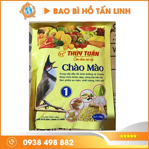 Sản phẩm tui thuc an cho chim — Công Ty TNHH Phát Triển Toàn Cầu Hồ Tấn Linh — MST 0313498672