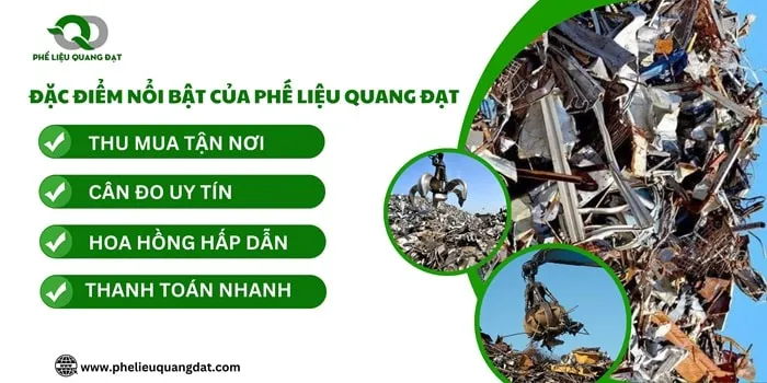Sản phẩm dac diem noi bat cua thuong hieu quang dat — Công Ty TNHH Thương Mại Phế Liệu Quang Đạt — MST 0313551100