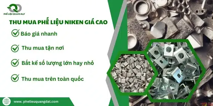 Sản phẩm quang dat thu mua phe lieu niken gia cao — Công Ty TNHH Thương Mại Phế Liệu Quang Đạt — MST 0313551100