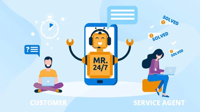 Sản phẩm improve customer service with chatbots copy — Công Ty TNHH Blue Stars — MST 0313584995