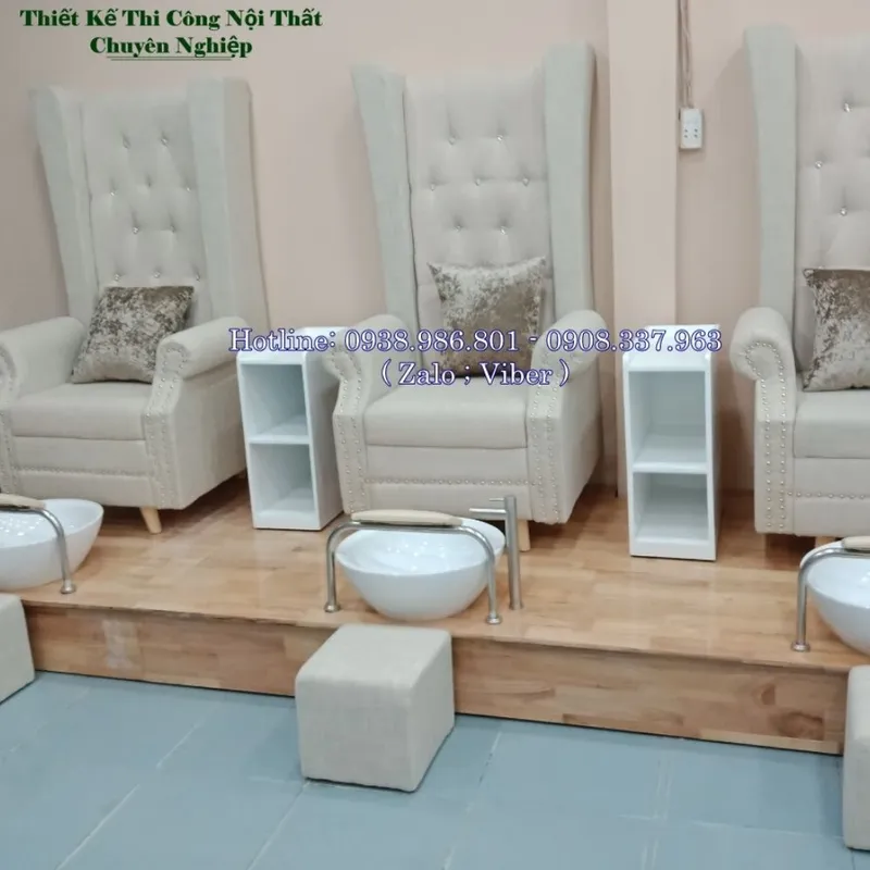 Sản phẩm ghe nail hoang gia 2 — Nội Thất Đại Phát - Công Ty TNHH SX XD Nội Thất Đại Phát — MST 0313593397