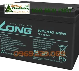 Sản phẩm ac quy kin khi (vrla agm) long 12v 100ah  wpl100 12rn 4558 — ắc Quy Hòa Bình Phát - Công Ty TNHH Ắc Quy Hòa Bình Phát — MST 0313603937