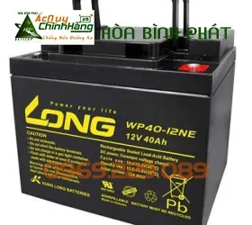 Sản phẩm ac quy kin khi (vrla agm) long 12v 40ah  (wp40 12e  wp40 12ne) 8034 — ắc Quy Hòa Bình Phát - Công Ty TNHH Ắc Quy Hòa Bình Phát — MST 0313603937