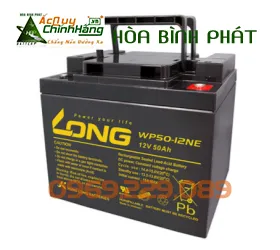 Sản phẩm ac quy kin khi (vrla agm) long 12v 50ah  wp50 12ne 2254 — ắc Quy Hòa Bình Phát - Công Ty TNHH Ắc Quy Hòa Bình Phát — MST 0313603937