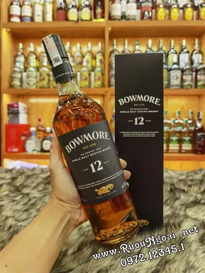 Sản phẩm ruou bowmore 12yo 1 — Công Ty TNHH TM Rượu Ngoại.net — MST 0313617288