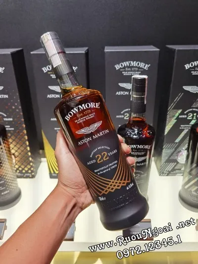 Sản phẩm ruou bowmore 22yo aston martin edition 2 1 — Công Ty TNHH TM Rượu Ngoại.net — MST 0313617288