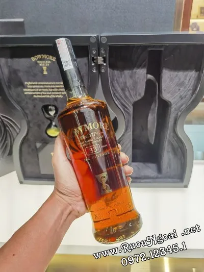 Sản phẩm ruou bowmore 33yo timeless limited 1 — Công Ty TNHH TM Rượu Ngoại.net — MST 0313617288