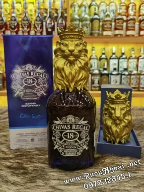 Sản phẩm ruou chivas 18yo blue lion 1 — Công Ty TNHH TM Rượu Ngoại.net — MST 0313617288