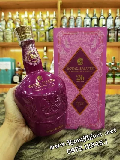 Sản phẩm ruou chivas royal salute 26yo 1 — Công Ty TNHH TM Rượu Ngoại.net — MST 0313617288