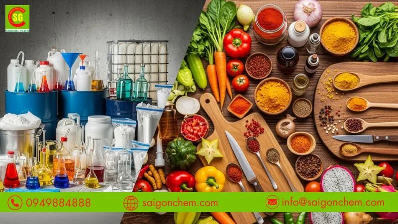 Sản phẩm danh sach hoa chat va phu gia — Phụ Gia Thực Phẩm Sài Gòn Chem - Công Ty TNHH Xuất Nhập Khẩu Sài Gòn Chem — MST 0313621189