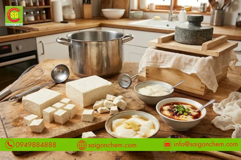 Sản phẩm nguyen lieu lam dau hu non mem min (1) — Phụ Gia Thực Phẩm Sài Gòn Chem - Công Ty TNHH Xuất Nhập Khẩu Sài Gòn Chem — MST 0313621189