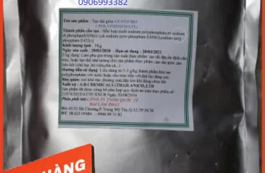 Sản phẩm phu gia tao gion dai 7498 — Phụ Gia Thực Phẩm Đại Lâm Phát - Công Ty TNHH Quốc Tế Đại Lâm Phát — MST 0313626268