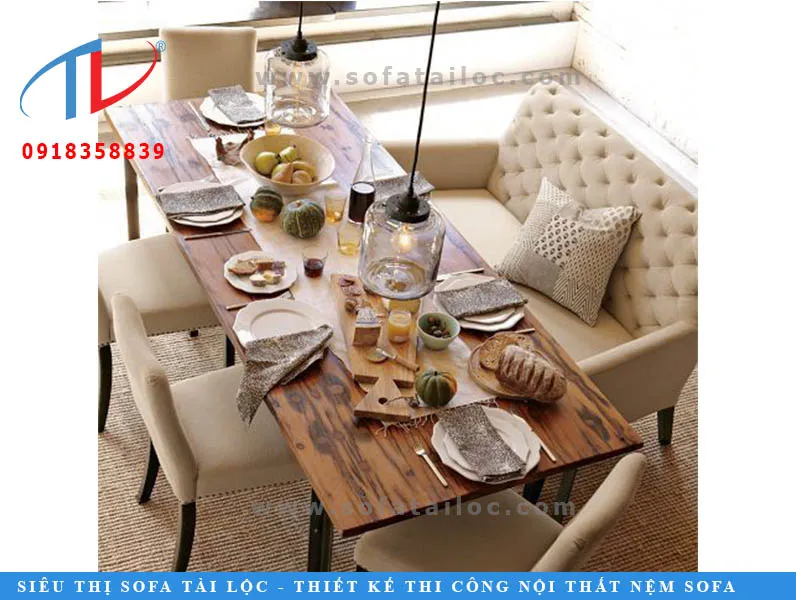 Sản phẩm dat dong ghe sofa ban an — Sofa Tài Lộc - Công Ty TNHH Công Nghệ - Kỹ Thuật Và Kiến Trúc INTER-ART Tài Lộc — MST 0313628441