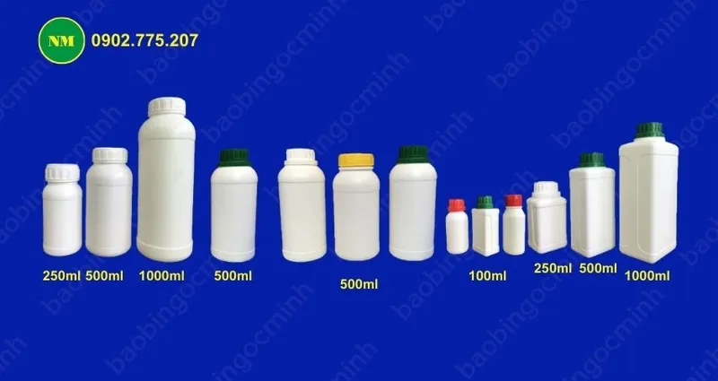 Sản phẩm chai_nhua — Bao Bì Ngọc Minh - Công Ty TNHH Sản Xuất Thương Mại Bao Bì Ngọc Minh — MST 0313635470