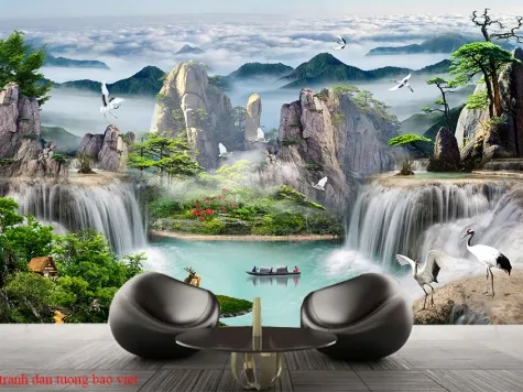 Sản phẩm tranhdantuong 3d phong thuy 475x356c — Giấy Dán Tường Bảo Việt - Công Ty Giấy Dán Tường Bảo Việt — MST 0313651747