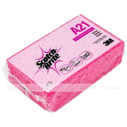 Sản phẩm bepvesinh mieng chui rua bot bien scotch brite sponge a21 002 hygi 500x500 — Công Ty TNHH Thương Mại Dịch Vụ Trương Bình — MST 0313675755