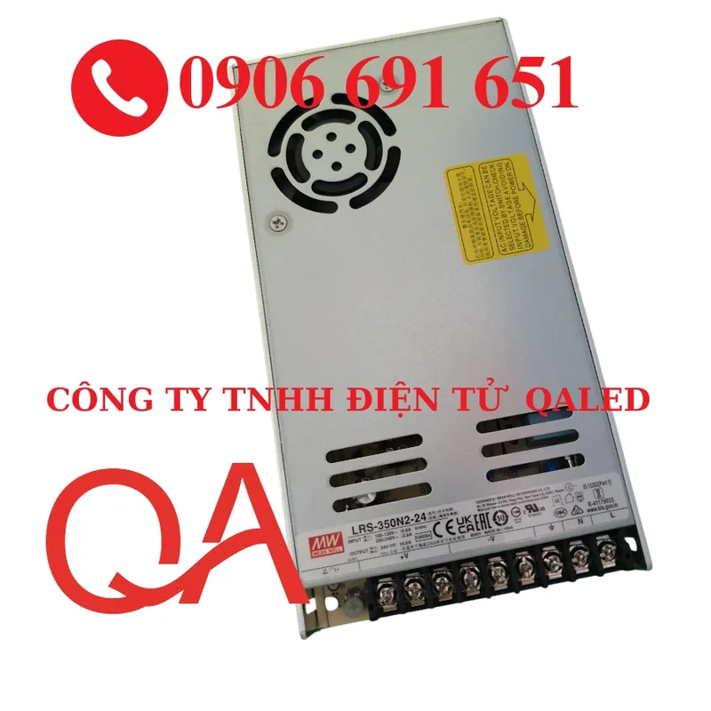 Sản phẩm nguon meanwell lrs 350n2 24 qaled 0909791751 — LED QALED - Công Ty Trách Nhiệm Hữu Hạn Điện Tử QALED — MST 0313684220