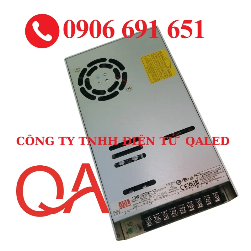 Sản phẩm nguon meanwell lrs 600n2 12 qaled 0909791751 meanwell — LED QALED - Công Ty Trách Nhiệm Hữu Hạn Điện Tử QALED — MST 0313684220