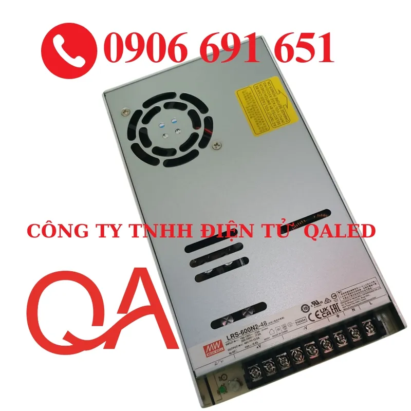 Sản phẩm nguon meanwell lrs 600n2 48 qaled 0909791751 meanwell — LED QALED - Công Ty Trách Nhiệm Hữu Hạn Điện Tử QALED — MST 0313684220