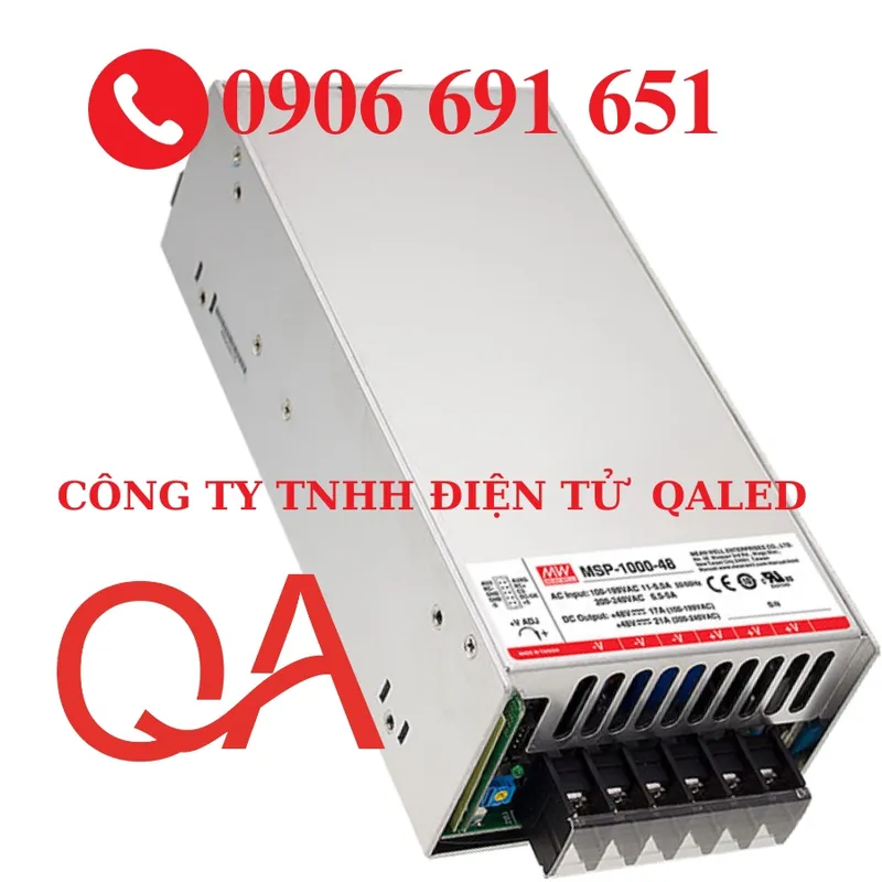 Sản phẩm MSP 1000 48 — LED QALED - Công Ty Trách Nhiệm Hữu Hạn Điện Tử QALED — MST 0313684220