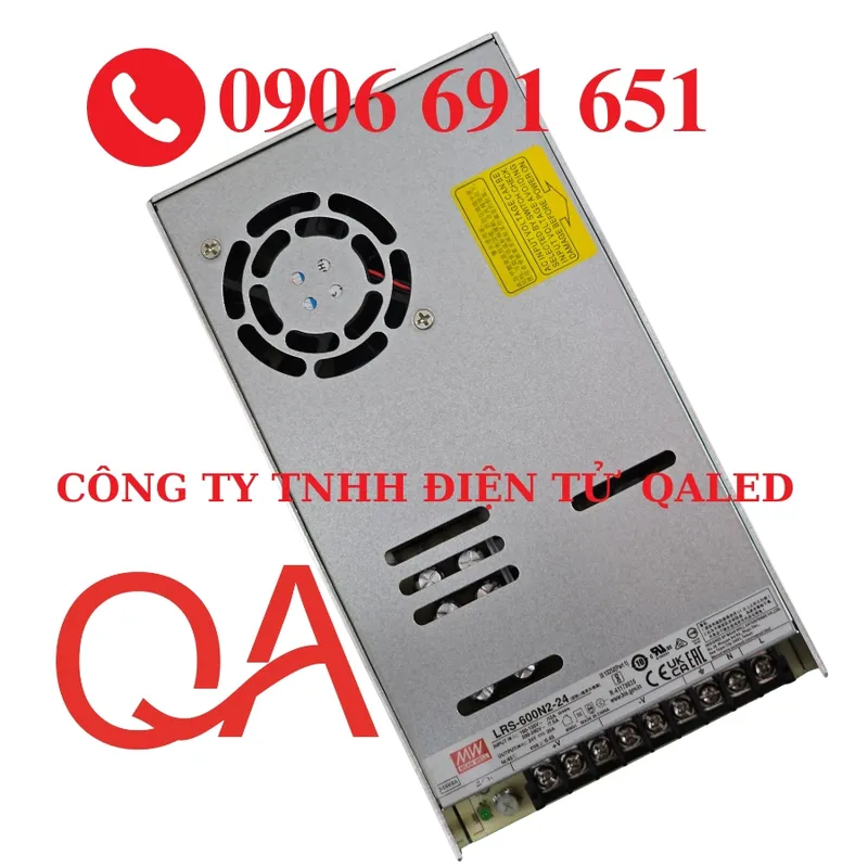 Sản phẩm nguon meanwell lrs 600n2 24 qaled 0909791751 meanwell — LED QALED - Công Ty Trách Nhiệm Hữu Hạn Điện Tử QALED — MST 0313684220