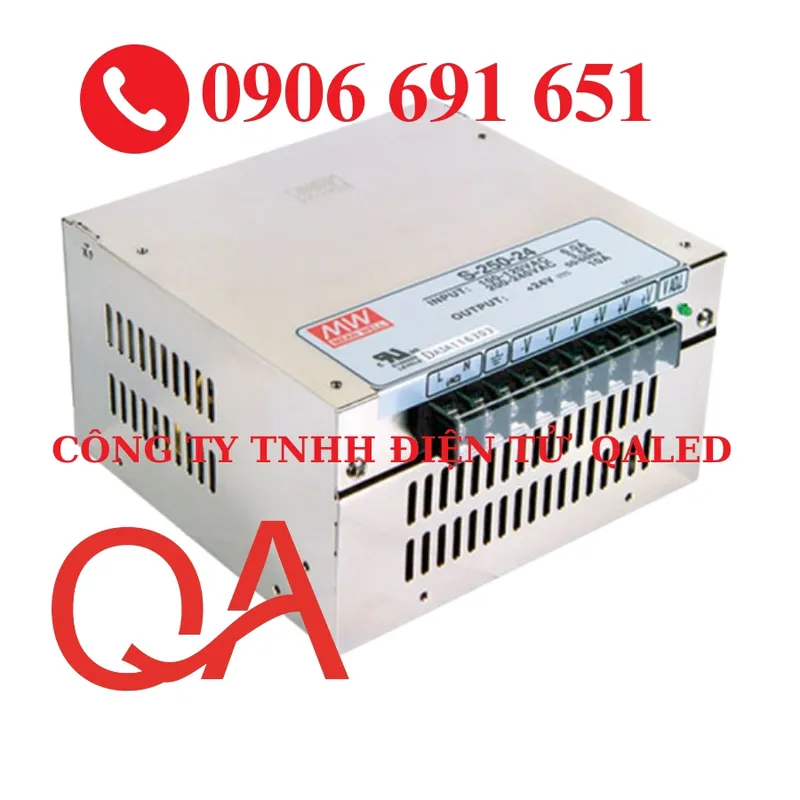 Sản phẩm S 250 15 — LED QALED - Công Ty Trách Nhiệm Hữu Hạn Điện Tử QALED — MST 0313684220