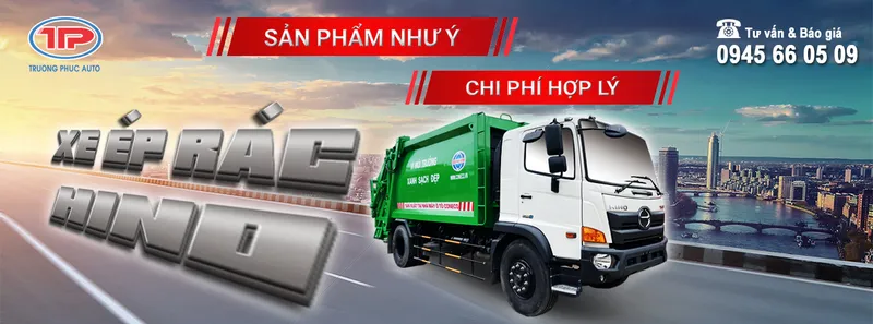 Sản phẩm xe ep rac hino — Công Ty TNHH Ô Tô Trường Phúc — MST 0313690168