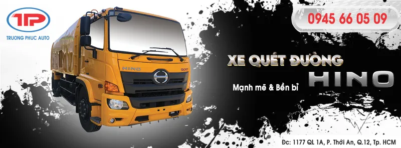 Sản phẩm xe quet duong hino — Công Ty TNHH Ô Tô Trường Phúc — MST 0313690168