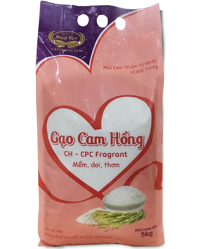 Sản phẩm gao cam hong 5kg — Công Ty TNHH Sản Xuất Xuất Nhập Khẩu Lương Thực Trường Thuận Phú — MST 0313705992