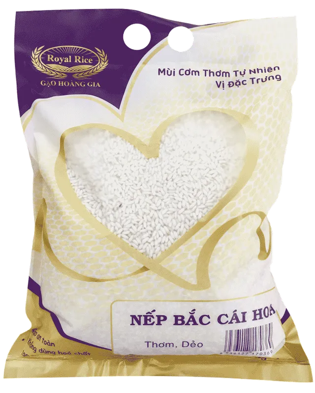 Sản phẩm nep bac cai hoa — Công Ty TNHH Sản Xuất Xuất Nhập Khẩu Lương Thực Trường Thuận Phú — MST 0313705992