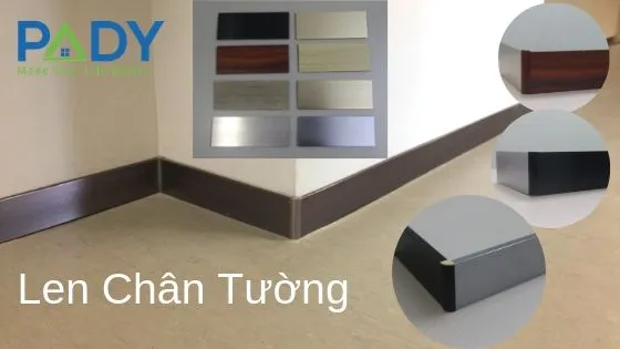 Sản phẩm Len Chân Tường_Skirting Board — Công Ty TNHH Pady VietNam — MST 0313720278
