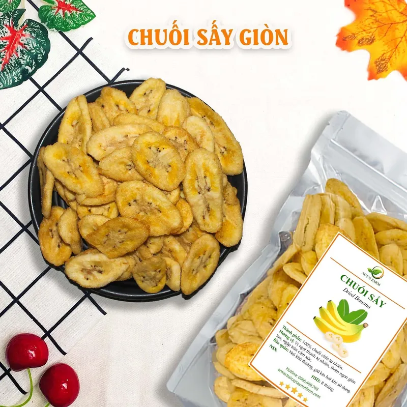 Sản phẩm chuoi say gion — Công Ty TNHH Sao Khuê SG — MST 0313732925