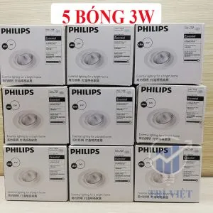 Sản phẩm 5 bóng led 3W philips 300x300 — Công Ty Trách Nhiệm Hữu Hạn Thương Mại Dịch Vụ Kỹ Thuật Điện Trí Việt — MST 0313737962