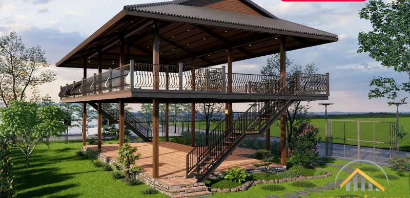 Sản phẩm thiet ke thi cong nha thep 2 tang 1706 — Công Ty TNHH Xây Dựng Ngọc Bảo Anh — MST 0313756066