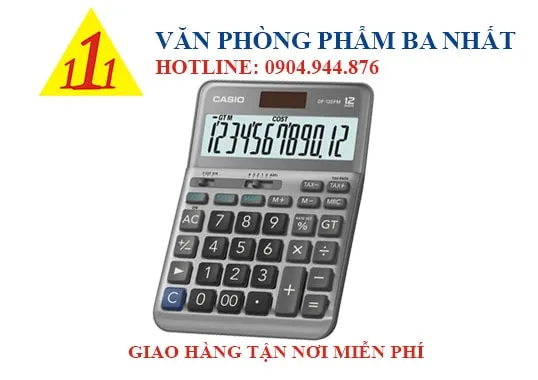 Sản phẩm may tinh CASIO DF 120FM 1 — Văn Phòng Phẩm Ba Nhất - Công Ty TNHH Văn Phòng Phẩm Ba Nhất — MST 0313773664