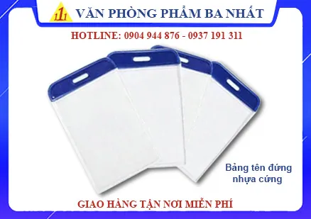 Sản phẩm bang ten nhua cung dung gia re vpp ba nhat — Văn Phòng Phẩm Ba Nhất - Công Ty TNHH Văn Phòng Phẩm Ba Nhất — MST 0313773664