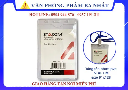 Sản phẩm bang ten nhua pvc stacom pvc91128 vpp ba nhat — Văn Phòng Phẩm Ba Nhất - Công Ty TNHH Văn Phòng Phẩm Ba Nhất — MST 0313773664