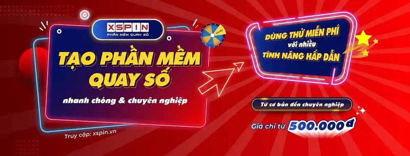 Sản phẩm Phan mem quay so XSpin — Phần Mềm Quay Số XSPIN - Công Ty TNHH Phần Mềm XEP — MST 0313787000