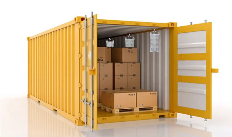 Sản phẩm Day hut am treo container — Hạt Chống ẩm & Vật Liệu Đóng Gói CMC Sài Gòn - Công Ty Cổ Phần CMC Sài Gòn — MST 0313839428