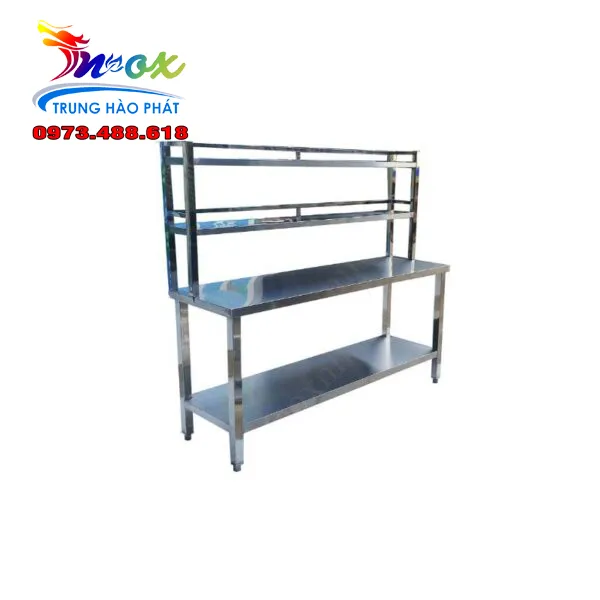 Sản phẩm BAN 2 TANG CO KE TREN — Inox Trung Hào Phát - Công Ty TNHH Inox Trung Hào Phát — MST 0313857441