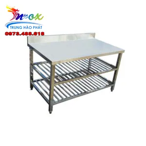 Sản phẩm BAN INOX 3 TANG CO KE SONG DUOI — Inox Trung Hào Phát - Công Ty TNHH Inox Trung Hào Phát — MST 0313857441