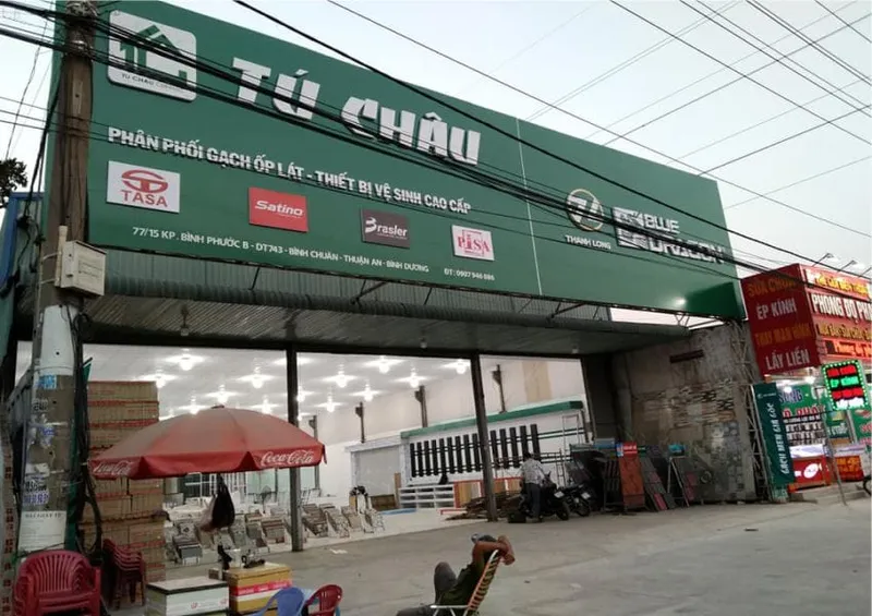 Sản phẩm bang hieu alu cua hang gach op lat — Quảng Cáo Ngọc Phát - Công Ty TNHH Thương Mại Dịch Vụ In ấn Quảng Cáo Ngọc Phát — MST 0313866615