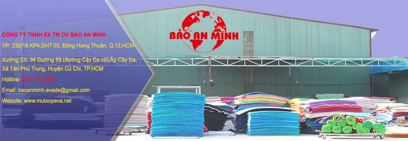 Sản phẩm 3903867491 — Mút EVA Bảo An Minh - Công Ty TNHH SX TM DV Bảo An Minh — MST 0313869260
