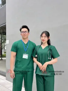 Sản phẩm bo scrubs cao cap mau xanh ket 225x300 — Công Ty TNHH Sản Xuất Thương Mại Dịch Vụ GT Bảo An — MST 0313871365