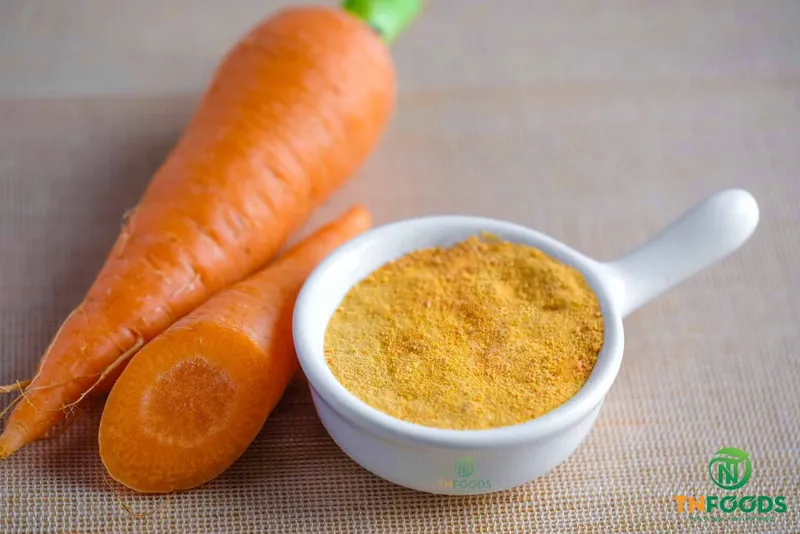 Sản phẩm Bột cà rốt Carrot powder 1 Web 1024x683 — Công Ty CP Đầu Tư Và Sản Xuất Nông Sản Trình Nhi — MST 0313903296
