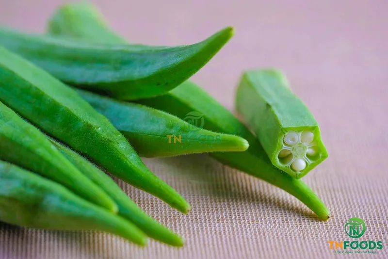 Sản phẩm Đậu bắp tươi Fresh okra Web 1024x683 — Công Ty CP Đầu Tư Và Sản Xuất Nông Sản Trình Nhi — MST 0313903296