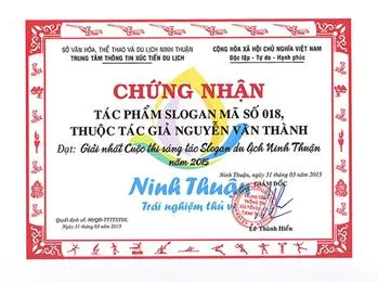 Sản phẩm giay khen cua so van hoa the thao ninh thuan — Thiết kế Thương Hiệu á Đông - Công Ty TNHH Thiết Kế Sáng Tạo Á Đông — MST 0313911755