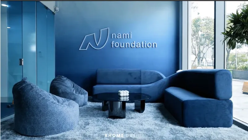 Sản phẩm thiet ke noi that van phong nami foundation — Nhà Thầu Xây Dựng XHOME Sài Gòn - Công Ty Cổ Phần XHOME Sài Gòn — MST 0313913255