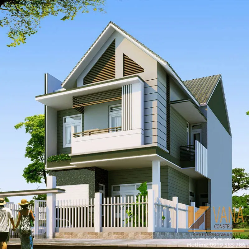 Sản phẩm mau thiet ke nha biet thu 15 — Công Ty Cổ Phần Tư Vấn Thiết Kế Xây Dựng Vanacons — MST 0313936887